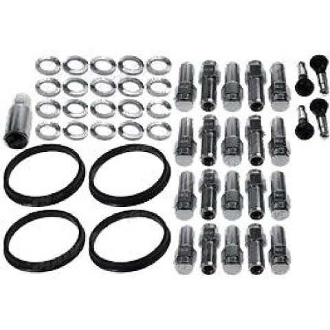 Race Star 1/2in Open End Deluxe Lug Kit Direct Drilled - 20 PK
