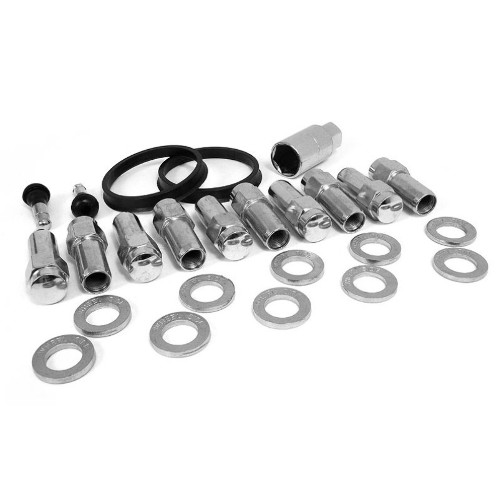 Race Star 14mmx1.50 Open End Deluxe Lug Kit - 10 PK