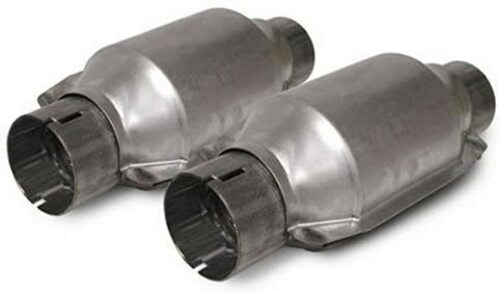 SLP Fits 1996-2010 Ford 4.6L High-Flow Catalytic Converter - Pair For SLP X Pipe