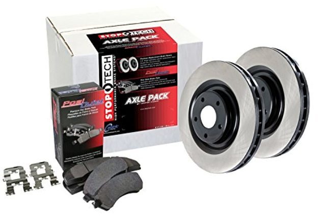 StopTech 906.47017 Preferred Axle Pack Front And Rear Incl. Rotors And Pads