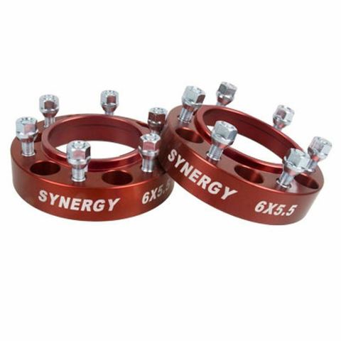 Synergy Mfg. Hub Centric Wheel Spacers - 6X5.5 - 1.50" Width, M12 x 1.50 Stud