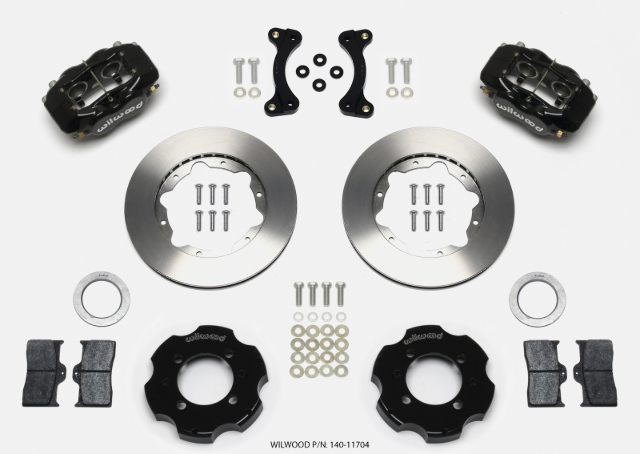 Wilwood Fit Forged Dynalite Front Hat Kit 11.00in 95-05 Miata