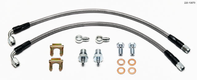 Wilwood Fit Flexline Kit Rear Mini Cooper w/ Combination Parking Brake Caliper