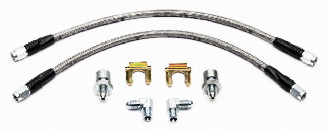 Wilwood Fit Flexlines 64-72 Most GM w/ DLS Forged Dynalite or SL6 Front Caliper