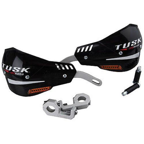 Tusk DFlex Pro Handguards w/turn Signals,Black 7/8" BarsEnduro,Dual