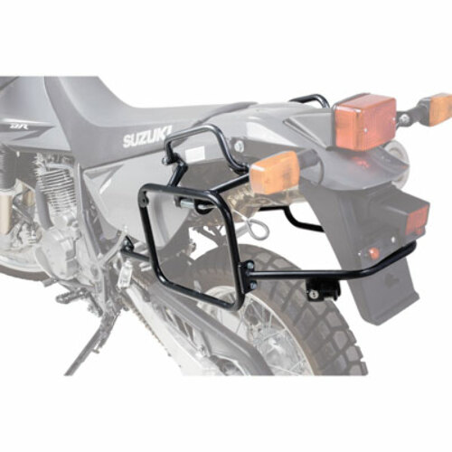 Tusk Pannier Racks w/Tusk Pilot Pannier Bags-Suz DRZ400S 2000-2024