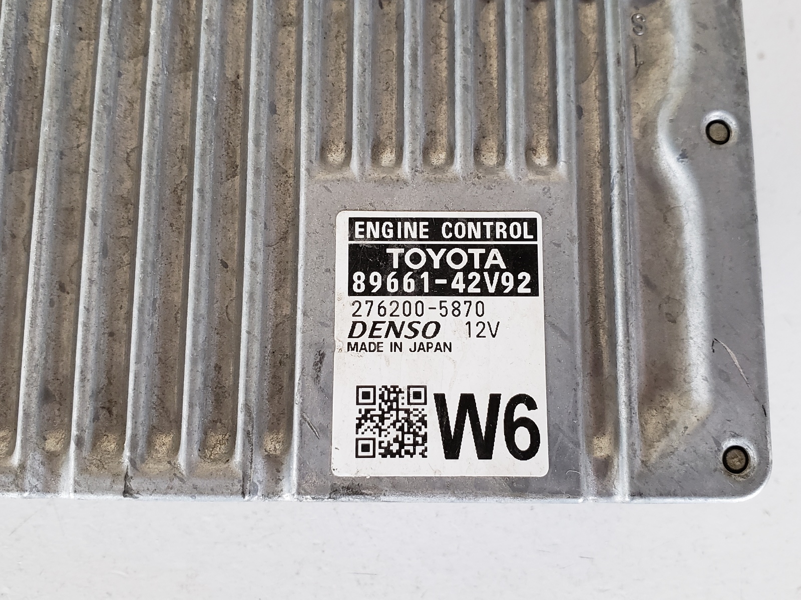 2016-2018 Rav4 89661-42V92 Computer Brain Engine Control ECU