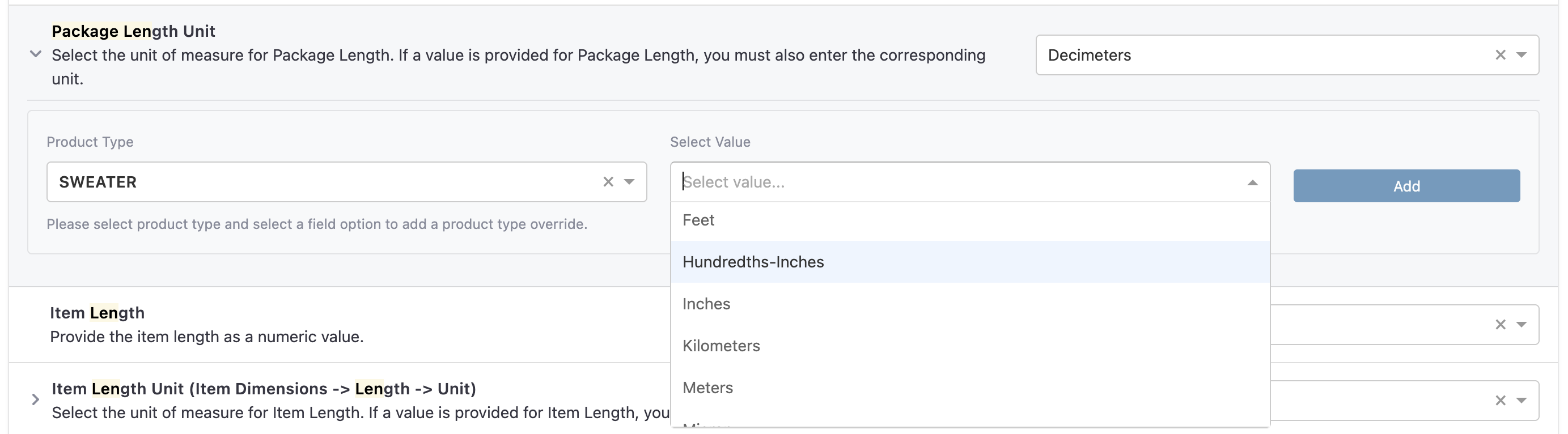 Amazon Attributes Unit